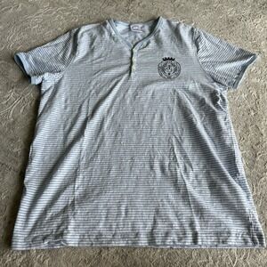 Brooks‎ Brothers T-shirt/Cut & Sewn Light bluexWhite(Border) L 2200489354030